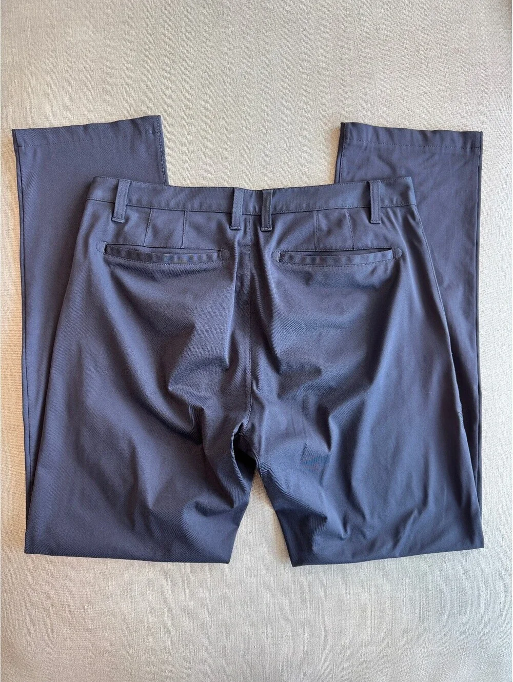 Rhone Commuter Pants Gray Blue Performance Stretch Size 32